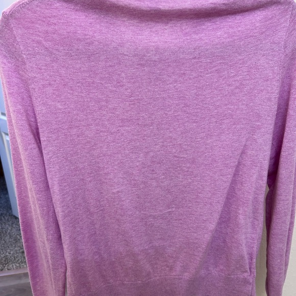J CREW lilac cardigan - Picture 4 of 5